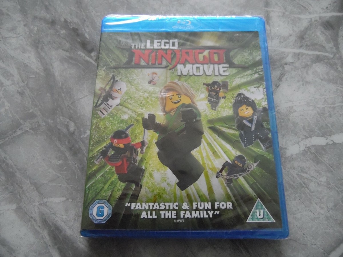 The Lego Ninjago Movie [2017] [Blu-ray] NEW and SEALED Voiced