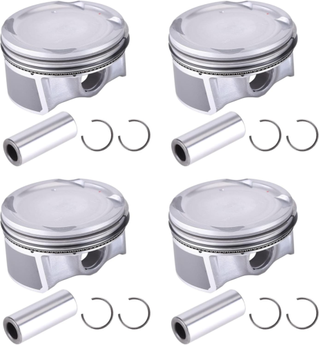 4PCS Oversize +0.50MM Piston & Rings Set for Kia Soul Forte Hyundai Tucson Elant