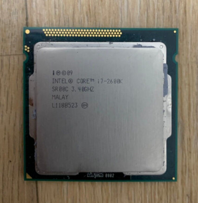 Core i7-2600K SR00C 8MB L3, LGA 1155, 3,40 GHz Gebraucht