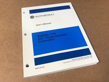 NEW Allen Bradley SLC Programmable Controllers User’s Manual 1745-800 FAST SHIP