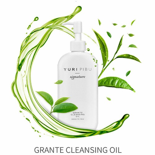 YURI PIBU GRANTE CLEANSING OIL green tea deep cleansing 300ml - Picture 3 of 5