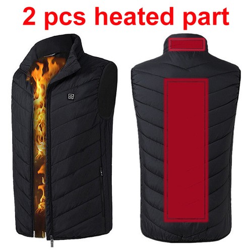 Damen Herren Heizweste USB Beheizbare Heizjacke Weste Winter Beheizte Wärmeweste - Picture 13 of 55