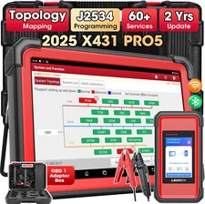 LAUNCH X431 PRO 5 PAD V+ Car Diagnostic Scanner Tool Programming Key Coding