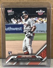2024 TOPPS NOW #8 JUNG HOO LEE SF GIANTS ROOKIE 1st hit, RBI Print Run 5936