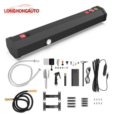 8 Gallon PVC Water Tank Road Camping Shower 30L For Pick-up Truck W/ Temperature