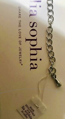 Collier 3 Rangs Lia Sophia - Perles Et Cristaux | Bijou Vintage Occasion