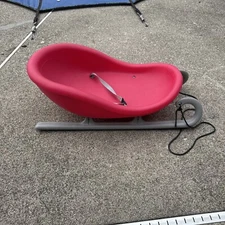Paris Kringle Child’s Red Pull Sled #932