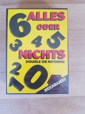 ALL OR NOTHING +++ HEXAGAMES +++ ORIGINAL PACKAGING +++ BARGAIN