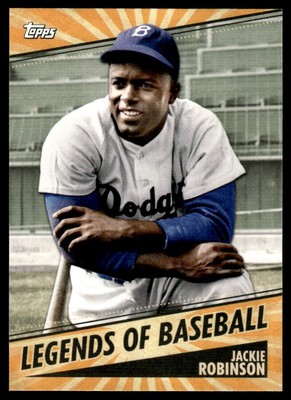 2020 Topps Legends of Baseball Jackie Robinson Brooklyn