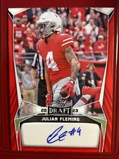 2023 Leaf Draft Julian Fleming RED Auto #BA-JF2