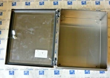 NEW Saginaw Controls Stainless 4X Enclosure SCE-1210ELJSS  IP66 12x10