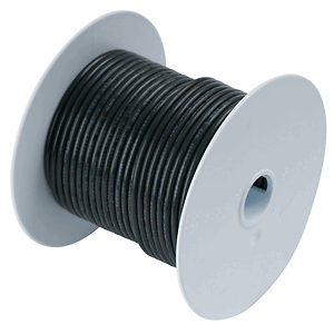 Alambre de cobre latado Ancor 182003 negro 16 AWG - 25' - Imagen 1 de 1