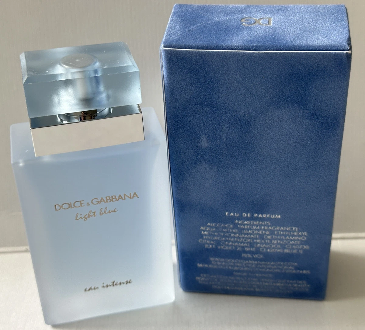 Light Blue Eau Intense by Dolce & Gabbana 1.6 oz Eau de Parfum Spray / Women