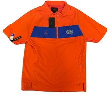 NEW Nike Men Jordan Jumpman Florida Gators Sideline Performance 1/2 Zip Pullover