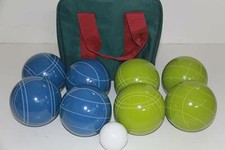  8 of 22 Epco Premium Quality Bocce set -110mm Blue and Green Balls