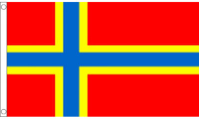 ORKNEY FLAG 3' x 5' - ORKNEY ISLANDS FLAGS 90 x 150 cm - BANNER 3x5 ft High qual