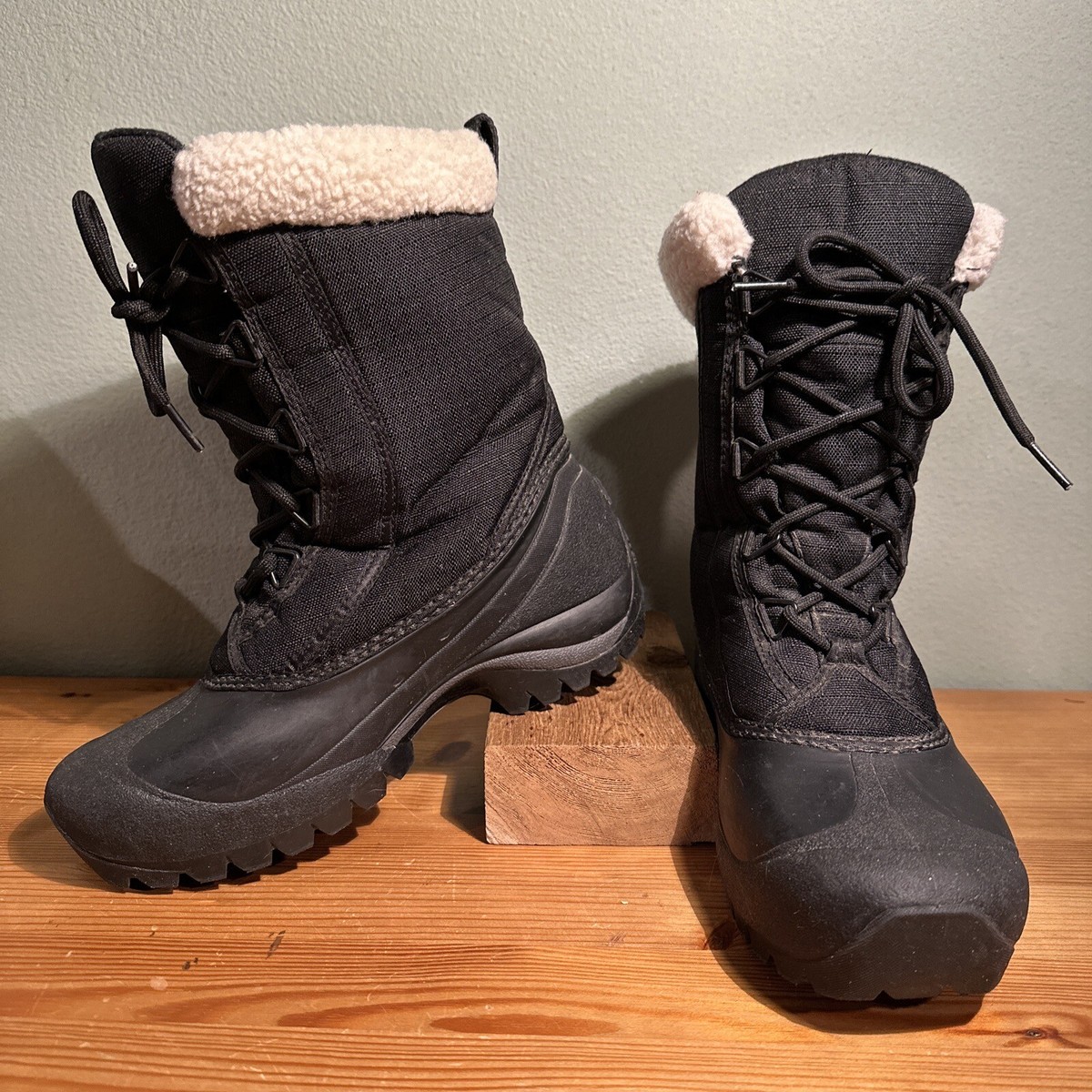 Sorel Cumberland Black Insulated Winter Boots NL1436-010 Women's
