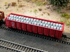 Hay Brothers WIRE COILS LOAD - Fits EXACTRAIL Gunderson 2420 Gondolas