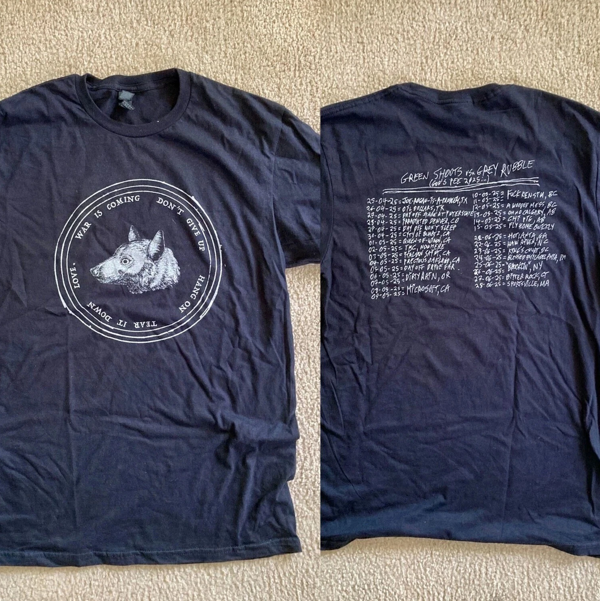 Godspeed You! Black Emperor 2025ツアーTシャツ Godspeed You! Black Emperor 2025ツアーTシャツ - メルカリ