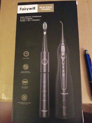 Fairywill Oral Care Combo E11+F5020E Sonic Electric Toothbrush & Oral Irrigator