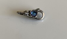 TROLLBEADS Dichroitische Blume Silber Schloss. OOAK