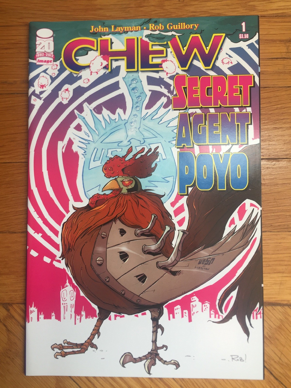 Image Comics CHEW SECRET AGENT POYO #1 John Layman (2012) 1st Printing ...