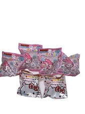 Bath Bomb 4 My Melody and 2 Hello kitty doll mascots Set of 6 Sanrio