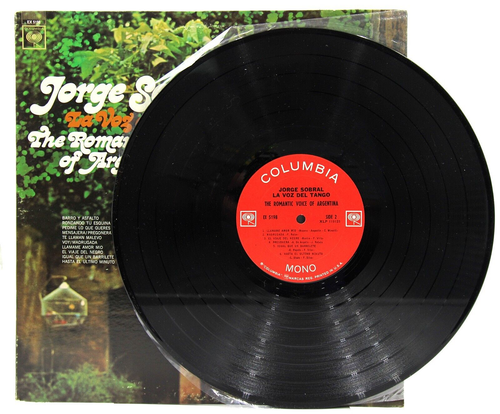 Jorge Sobral – "La Voz Del Tango, Romantic Voice Of Argentina" - MONO - 12" LP - Picture 11 of 11