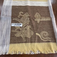 Pashmina Scarf Shawl Wrap - Gold Brown - New in Package 66x26