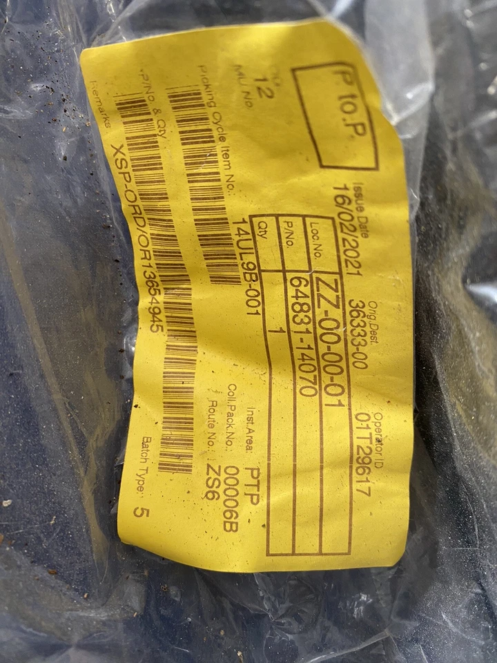 Toyota Celica 1977 Liftback LB resistente al clima trasero TA28 RA28 RA29 NOS Toyota Fact Foto 3 de 3