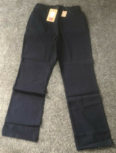 COTTON TRADERS LADIES NAVY BLUE CHINO 