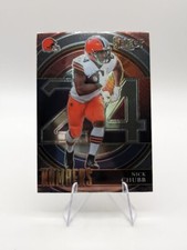 Nick Chubb 2021 Panini Select Numbers #SN-21 Browns