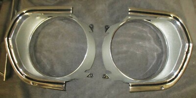 BARRACUDA HEADLIGHT BEZELS 67 68 CORE REDO 1967 1968 cuda grill