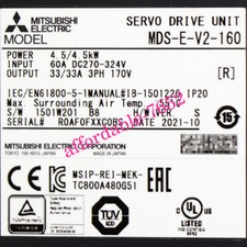 New Mitsubishi MDS-E-V2-160 Servo Drive Unit DHL or FedEx