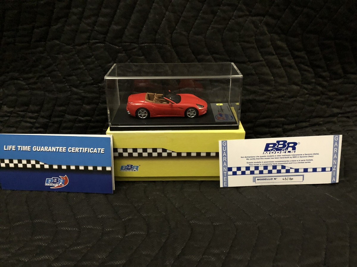 Ferrari California 2008 BBR 25th Anniversary Edition 1/43 | eBay