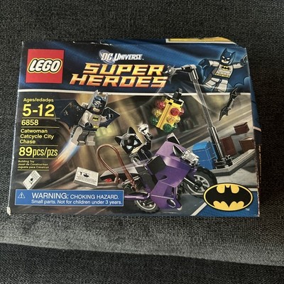 Lego Superheroes 6858 Catwoman Catcycle Chase set New In Factory Sealed Box