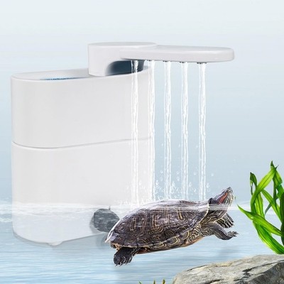 Turtle Internal Filter Small Fish Tank Amphibian Shrimp Water Filtration
