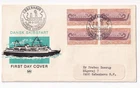 STAMP DENMARK "KOBENHAVN" "DANSK SKIBSFART" 1970 FDC ENVELOPE