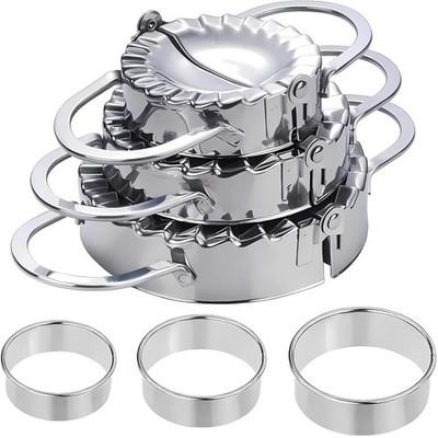 Ravioli Maker, Knödel Form, Edelstahl, 3er Set, Dumpling and Ravioli Cutter