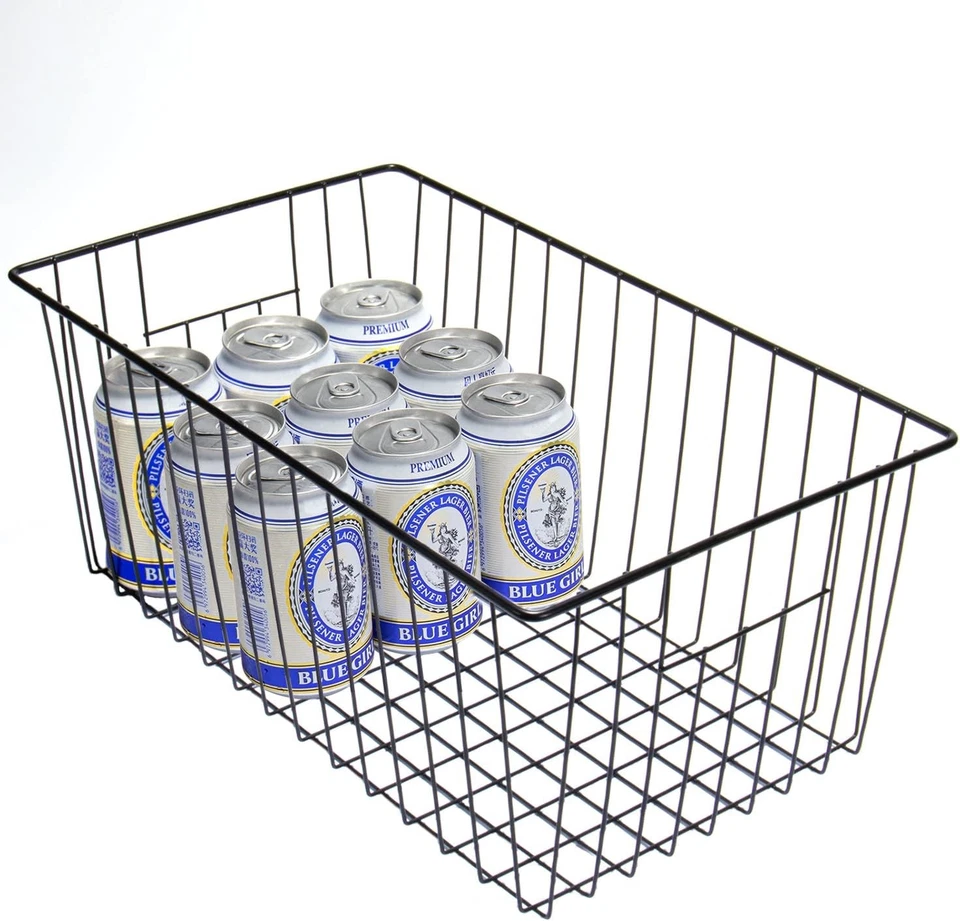 Cestas organizadoras de almacenamiento de cables para congelador de 16 pulgadas, refrigerador doméstico  Foto 2 de 4