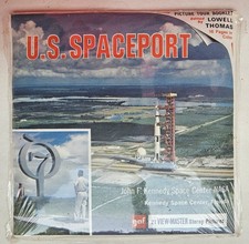 U. S. Spaceport Kennedy Space Center View Master Packet B662 3 Reel Set Book