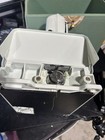 Vintage Singer White Featherweight 22k Tested Working Sewing Machine+case+pedal — photo 10