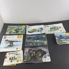 Lot Of Mixed Lego Instruction Manuals