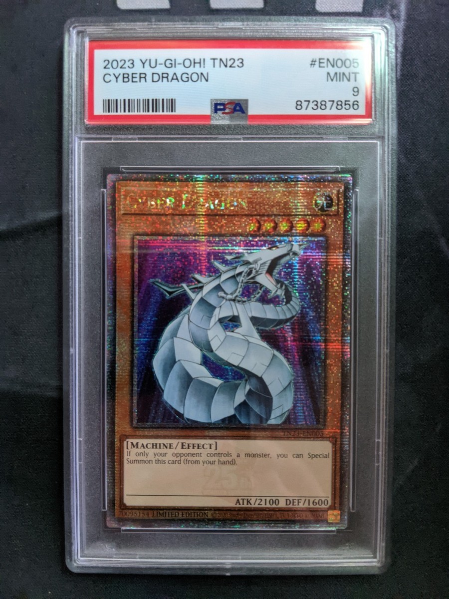Cyber Dragon (Quarter Century Secret Rare) TN23-EN005 25th