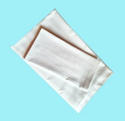 Damast Bettwäsche Garnitur 100% Baumwolle Streifen + Kissen 130x200 + 80x80 cm - Bild 1 von 2