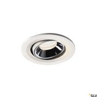 Einbauleuchten Led 1X8.6W 750LM IP20 4000K Weiß Chrom Modern