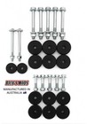1” Body Lift Kit Dual Cab Tub Dmax & BT-50 2020 onward