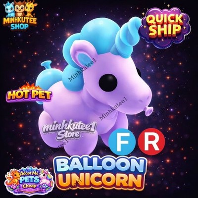  FR Balloon Unicorn (Fly/Ride) | Cheap Price | Get Now | Adopt M3e Pets Cheap
