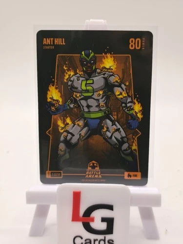Bo Jackson Battle Arena Ant Hill Anthony Edward Fire card #T22/50