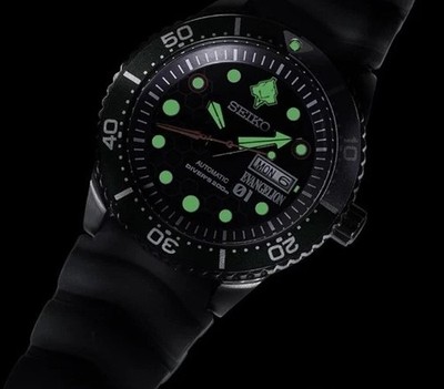 EVA×NOTICE ダイバーウォッチ ドットVer EVA-01 Seiko x Evangelion watch Limited to 300 EVA-01 DIVER'S WATCH （EVA